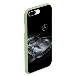 Чехол для iPhone 7Plus/8 Plus матовый Mercedes-Benz motorsport - фото 2