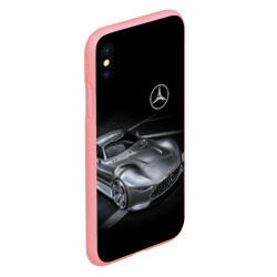 Чехол для iPhone XS Max матовый Mercedes-Benz motorsport - фото 2