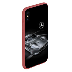 Чехол для iPhone XS Max матовый Mercedes-Benz motorsport - фото 2