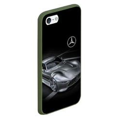 Чехол для iPhone 5/5S матовый Mercedes-Benz motorsport - фото 2