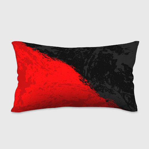 Подушка 3D антистресс Dota 2 red black logo, брызги красок - фото 2