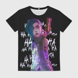 Женская футболка 3D Jinx Arcane