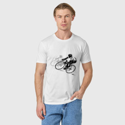 Мужская футболка хлопок Велоспорт шоссе - фото 2
