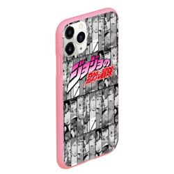 Чехол для iPhone 11 Pro Max матовый JoJo`s Bizarre Adventure чёрно белое - фото 2