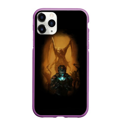 Чехол для iPhone 11 Pro Max матовый Necromorph