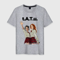 Мужская футболка хлопок T.a.t.u. Music band. тату