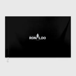 Флаг 3D Cristiano Ronaldo Black Theme