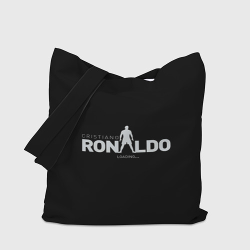 Шоппер 3D Cristiano Ronaldo Black Theme - фото 4