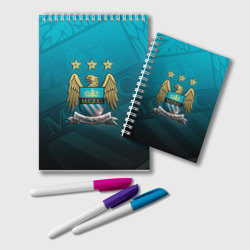Блокнот Manchester City Teal Themme