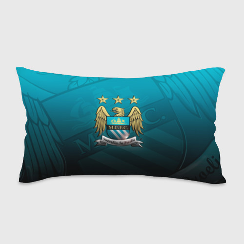 Подушка 3D антистресс Manchester City Teal Themme