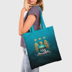 Шоппер 3D Manchester City Teal Themme - фото 2