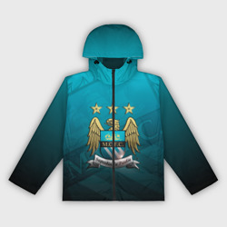 Женская ветровка 3D Manchester City Teal Themme