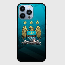 Чехол для iPhone 13 Pro Manchester City Teal Themme