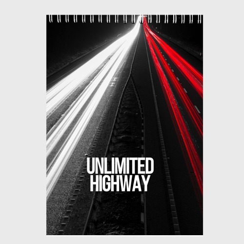 Скетчбук Unlimited Highway, цвет белый - фото 2