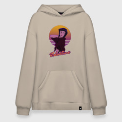 Худи SuperOversize хлопок Ретровэйв Фэй