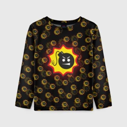 Детский лонгслив 3D Bomb Pattern Serious Sam