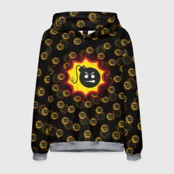 Мужская толстовка 3D Bomb Pattern Serious Sam