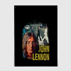 Постер The Beatles John Lennon