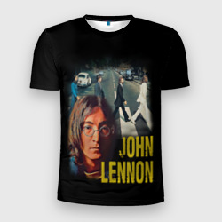 Мужская футболка 3D Slim The Beatles John Lennon