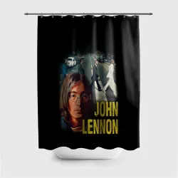 Штора 3D для ванной The Beatles John Lennon