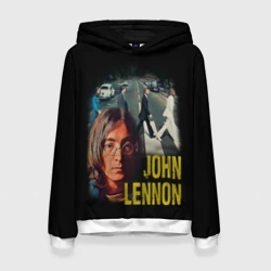 Женская толстовка 3D The Beatles John Lennon