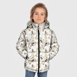 Зимняя куртка для мальчиков 3D Лабрадор Золотистый Ретривер - фото 2
