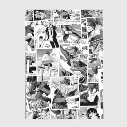 Постер Chainsaw Man Человек-бензопила манга
