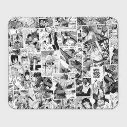 Прямоугольный коврик для мышки Chainsaw Man Человек-бензопила манга