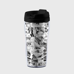 Термокружка-непроливайка Chainsaw Man Человек-бензопила манга