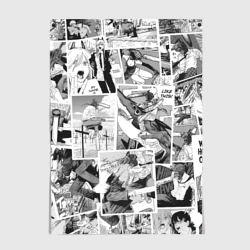 Постер Chainsaw Man Человек-бензопила манга