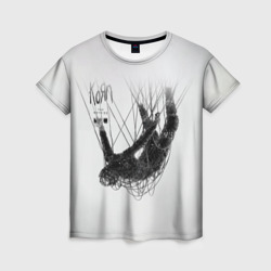 Женская футболка 3D The Nothing - Korn
