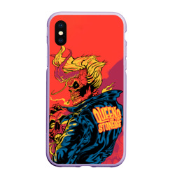 Чехол для iPhone XS Max матовый Queen of the stone age Devil