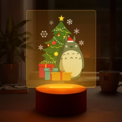 Светильник-ночник Тоторо новогодний - фото 2