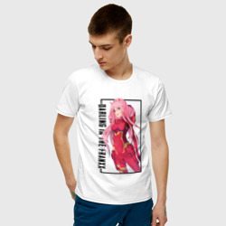Мужская футболка хлопок Zero Two Милый во франксе - фото 2