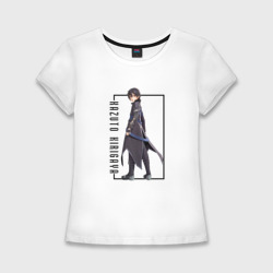 Женская футболка хлопок Slim Кирито Киригая Кадзуто SAO