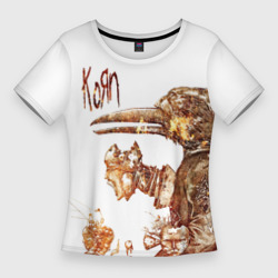 Женская футболка 3D Slim Untitled - Korn