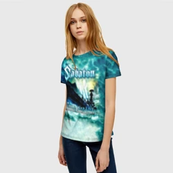 Женская футболка 3D World War Live: Battle of the Baltic Sea - Sabaton - фото 2