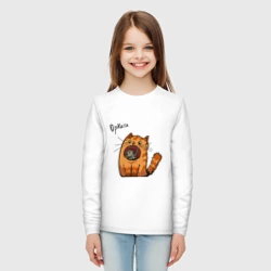 Детский лонгслив хлопок Оркота или орк и кот мем кричит - фото 2