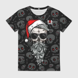Женская футболка 3D Santa from Hell