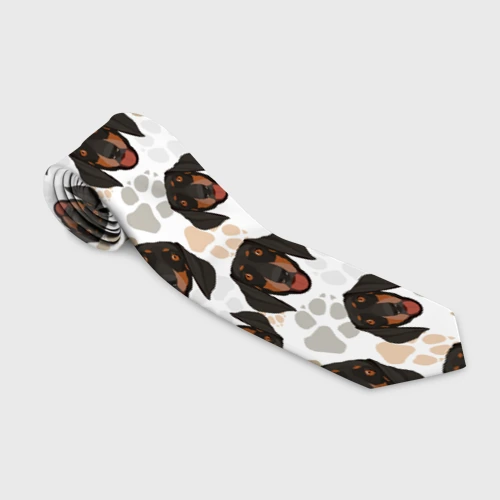 Галстук 3D Такса Dachshund Dog
