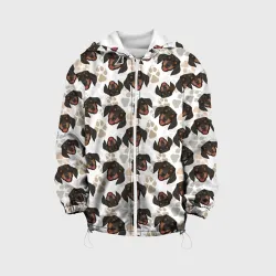 Детская куртка 3D Такса Dachshund Dog