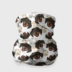 Бандана-труба 3D Такса Dachshund Dog