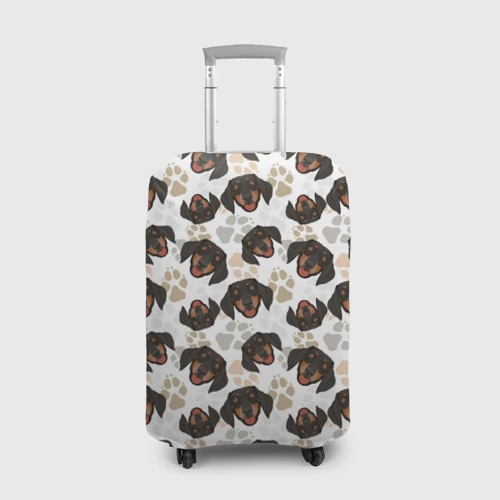 Чехол для чемодана 3D Такса Dachshund Dog