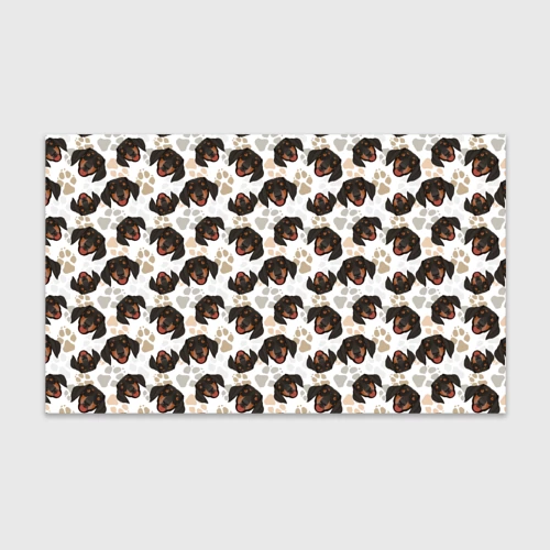 Бумага для упаковки 3D Такса Dachshund Dog