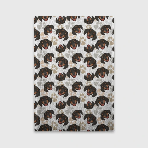 Обложка для автодокументов Такса Dachshund Dog
