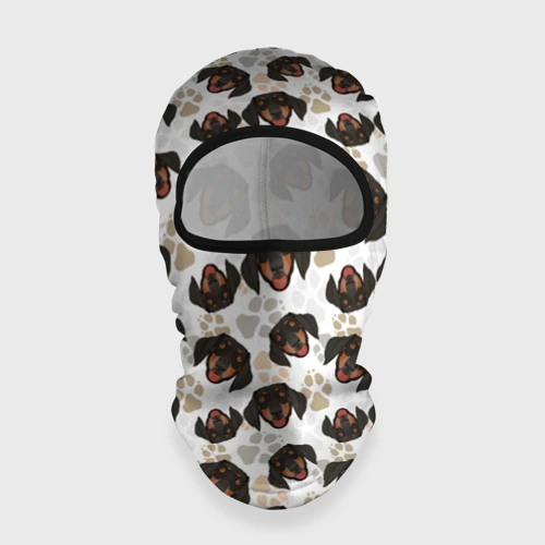 Балаклава 3D Такса Dachshund Dog