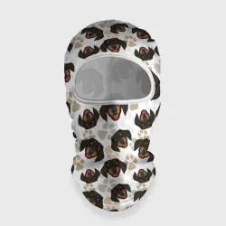 Балаклава 3D Такса Dachshund Dog