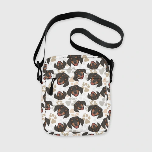 Сумка через плечо 3D Такса Dachshund Dog