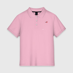 Женское поло хлопок ASUS ROG логотип