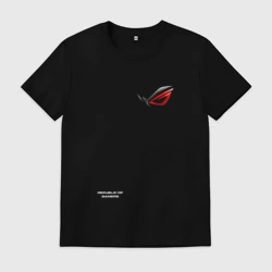 Мужская футболка хлопок ASUS ROG логотип